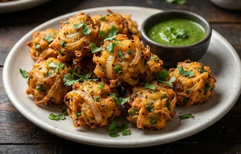 Mudhi Mansa with Onion Fritters - Recipe 2