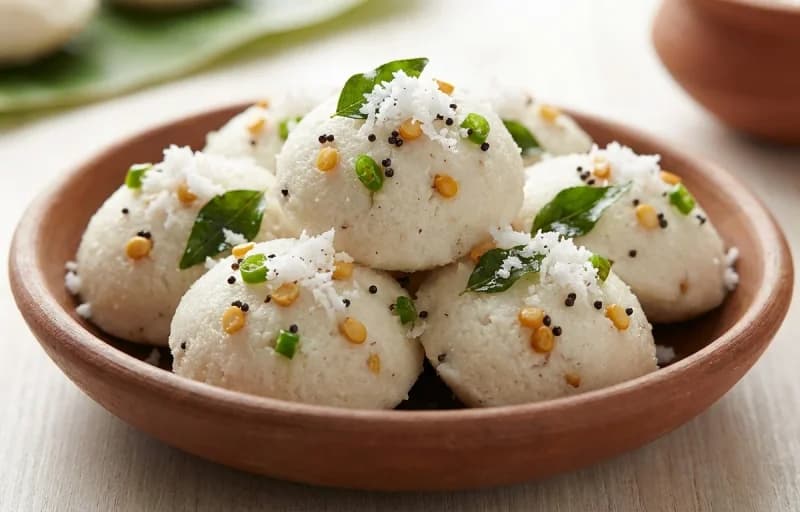 Oondi with Coconut Chutney - Recipe 1