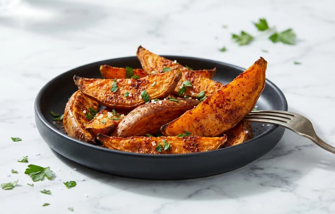 Oven-Baked Sweet Potato Wedges
