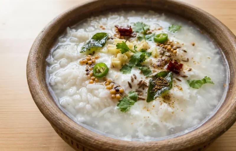 Sukhua Rai, Pakhala and Aloo Bharta - Recipe 2