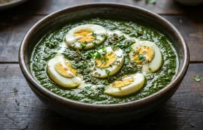 Palak Anda Curry