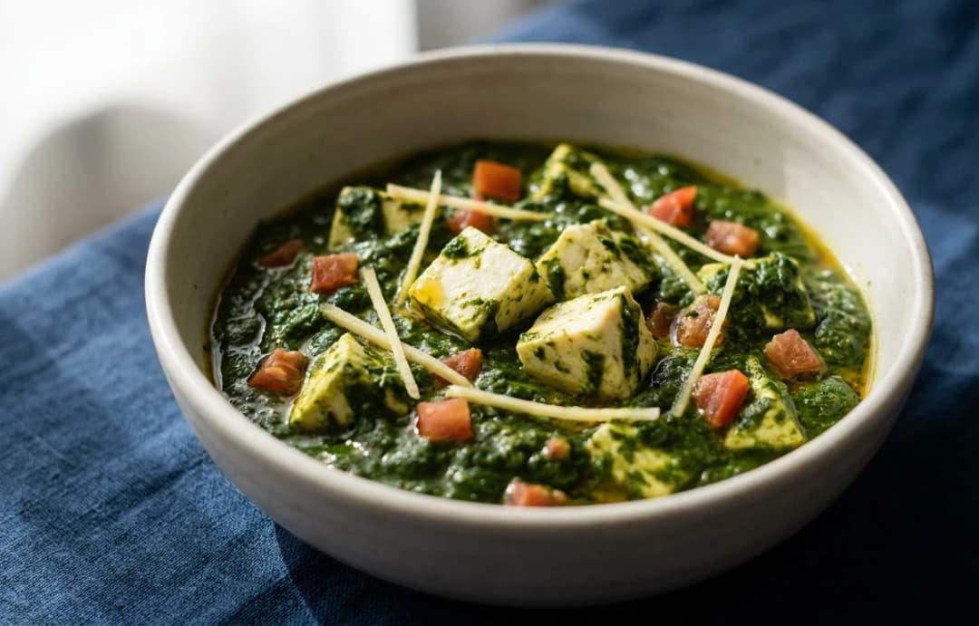 Palak Paneer (No Onion-Garlic)