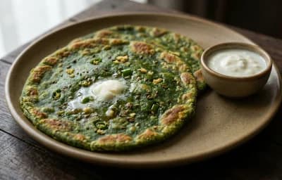 Palak Paratha