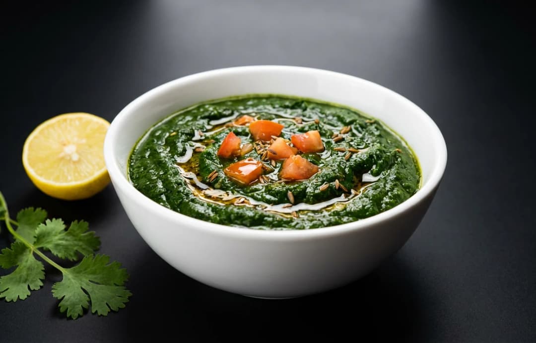 Palak with Lemon