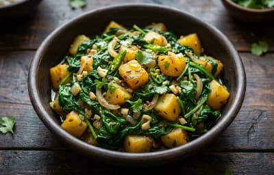 Paleng Xaak Bhaji