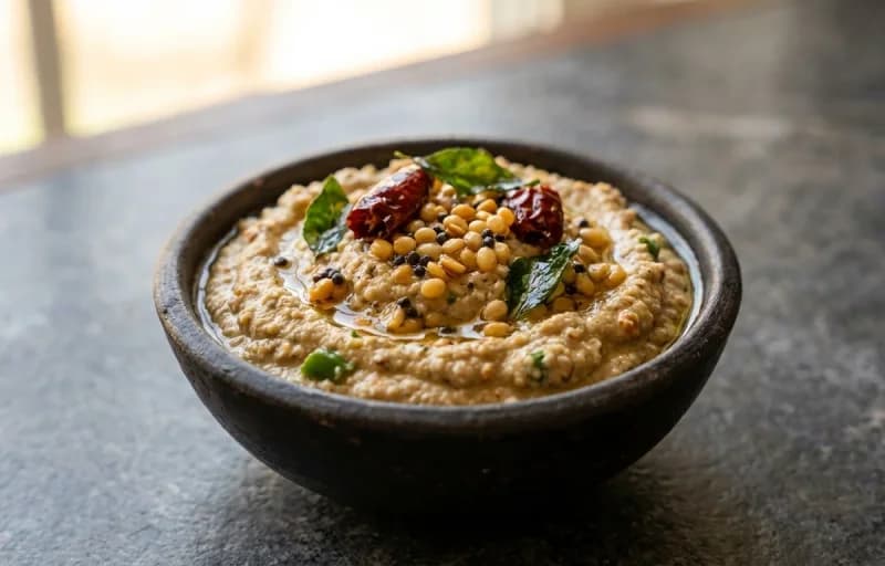 MLA Pesarattu with Palli Pachadi - Recipe 2