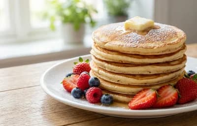 Pancakes with Berries