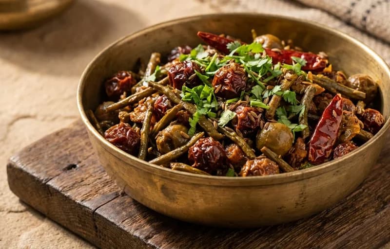 Panchkuta Sabzi with Poori - Recipe 1