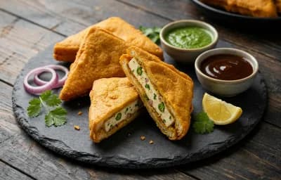 Paneer Bread Pakora