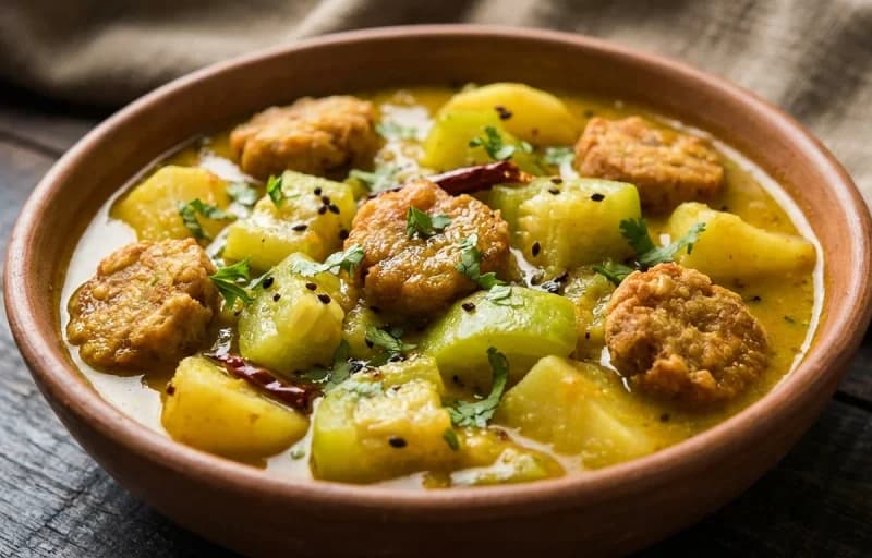 Roti, Pani Lau Anja and Kachumber Salad - Recipe 2
