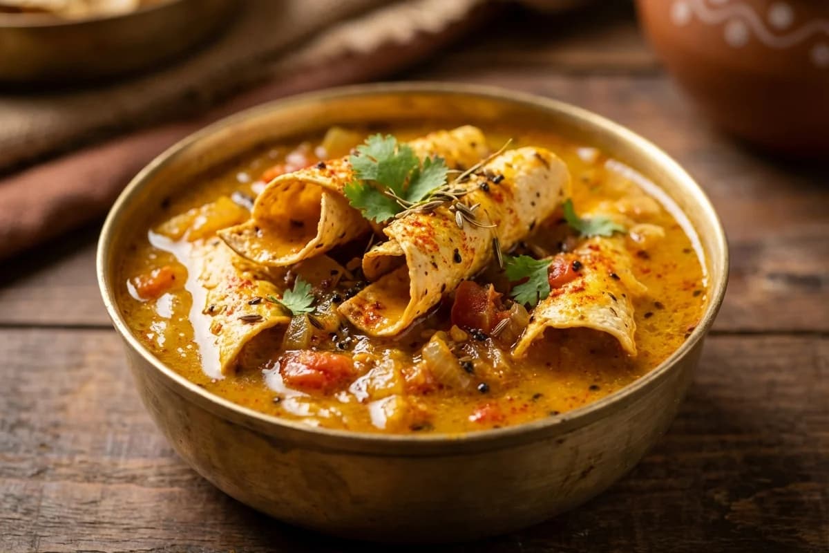 Papad ki Sabzi