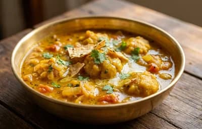 Papad Mangodi ki Sabzi