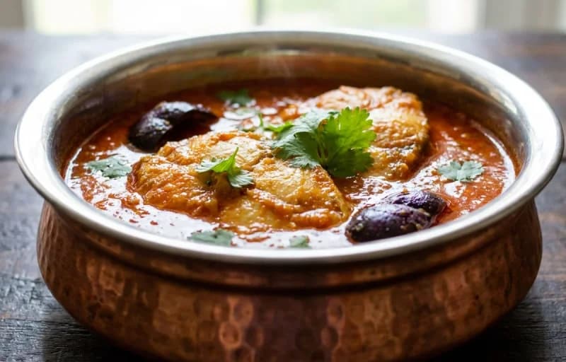 Paplet Saar with Steamed Basmati Rice - Recipe 1