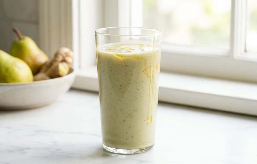 Pear & Ginger Soothing Smoothie