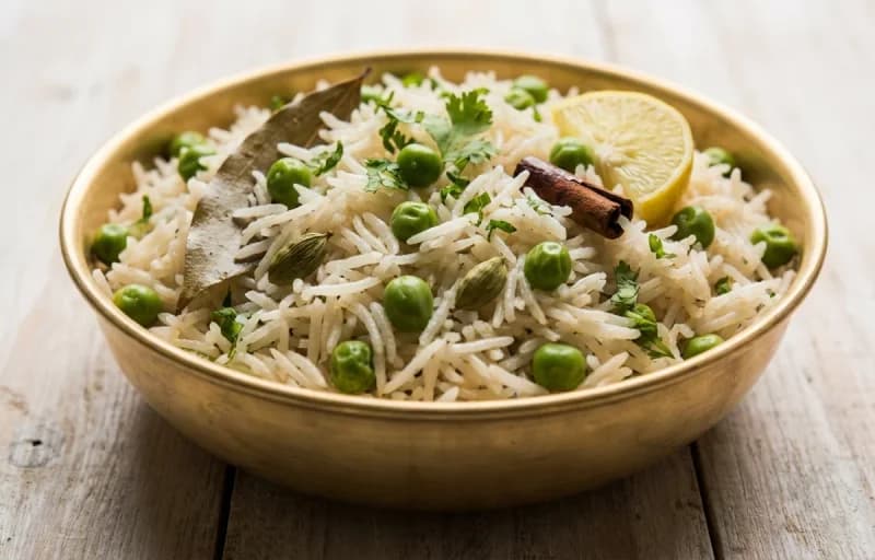 Subz Miloni with Peas Pulao - Recipe 2