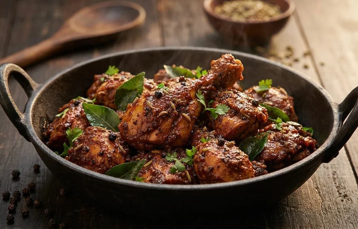 Pepper Chicken Fry