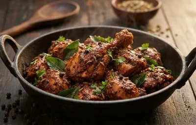 Pepper Chicken Fry