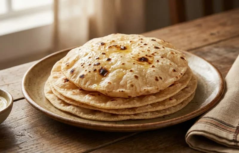 Doodhi Chana Dal with Phulka Rotli - Recipe 2