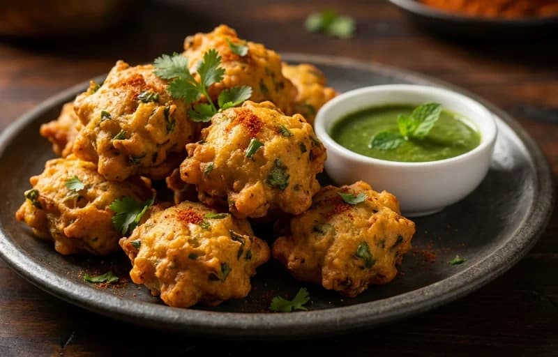 Phulouri with Tamarind Chutney - Recipe 1