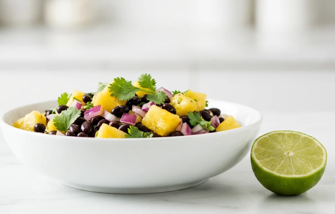 Pineapple & Black Bean Salsa