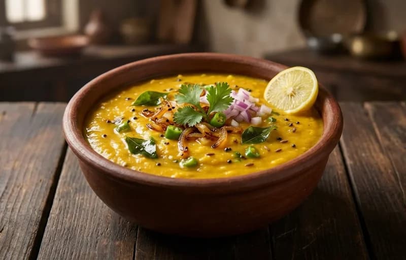 Jowar Roti with Pithla - Recipe 2