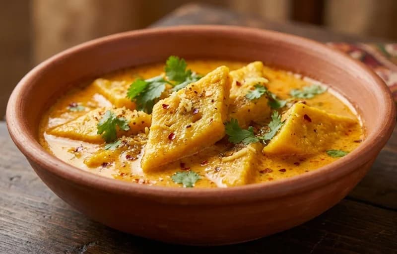 Pitod ki Sabzi with Bejar ki Roti - Recipe 1