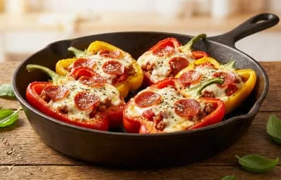 Pizza Stuffed Peppers
