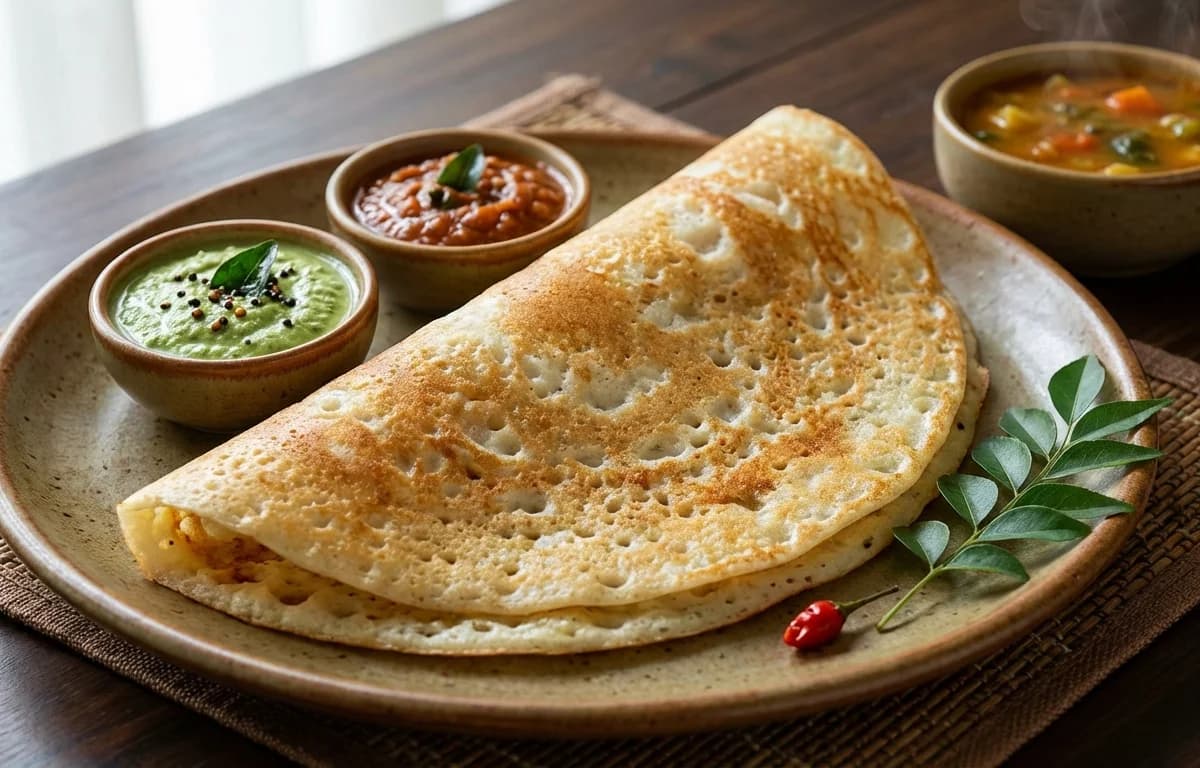 Poha Dosa