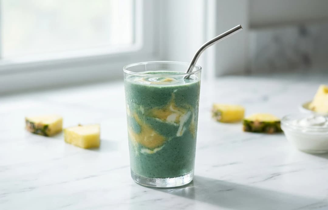 Post-Workout Spirulina Protein Smoothie