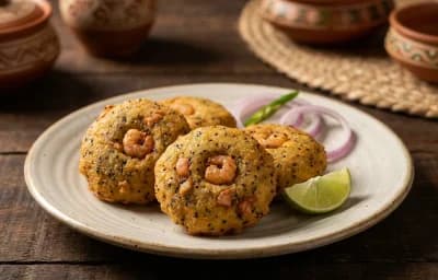 Posto Bora with Chingri