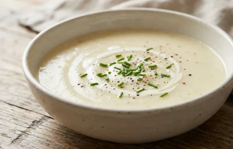 Potato and Leek Soup with Irish American Soda Bread - Recipe 1