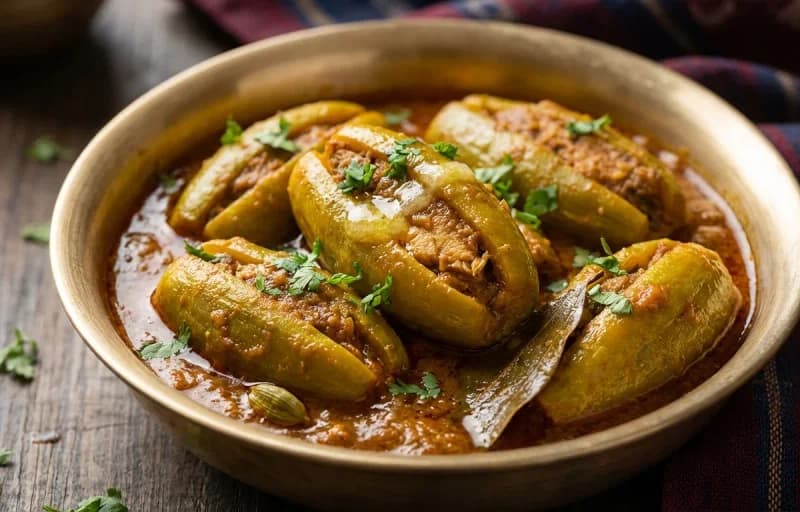 Bengali Luchi with Potoler Dolma - Recipe 2
