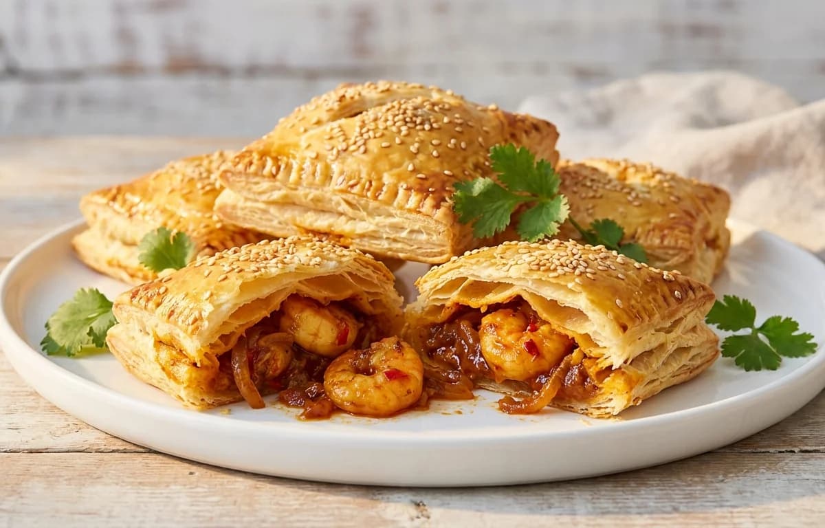 Prawn Balchao Puffs