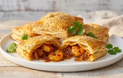 Prawn Balchao Puffs