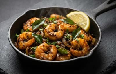 Prawns Pepper Fry