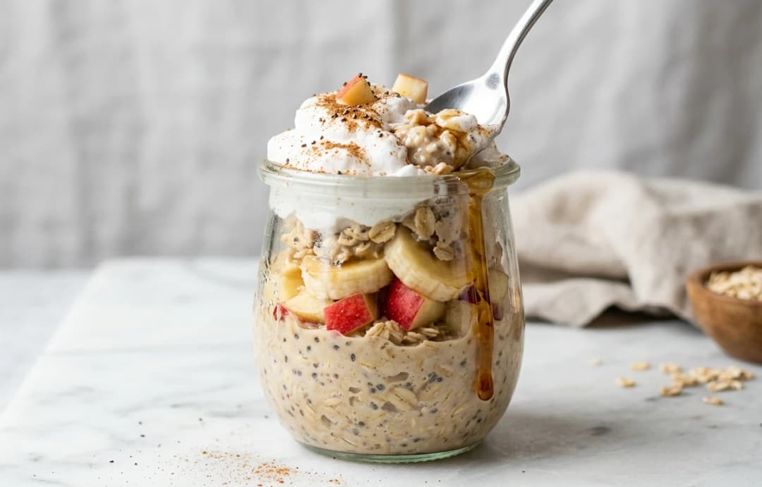 Prebiotic-Packed Overnight Oats