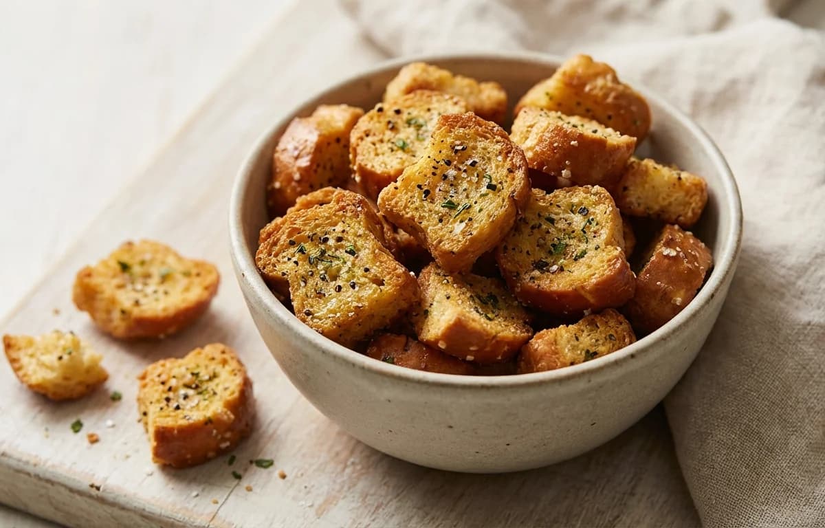 Pretzel Croutons