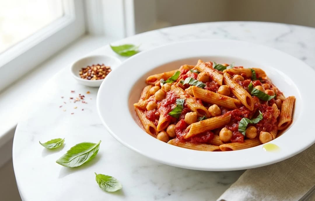 Protein-Packed Chickpea Marinara
