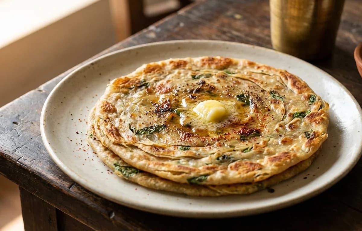 Pudina Paratha