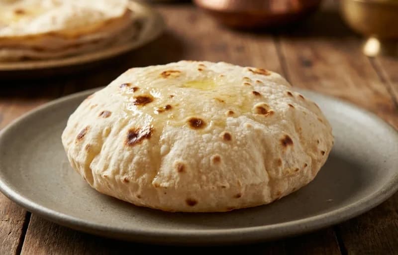 Kaju Kodi Kura with Pulka Roti - Recipe 2