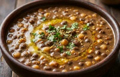Mah Chole di Dal