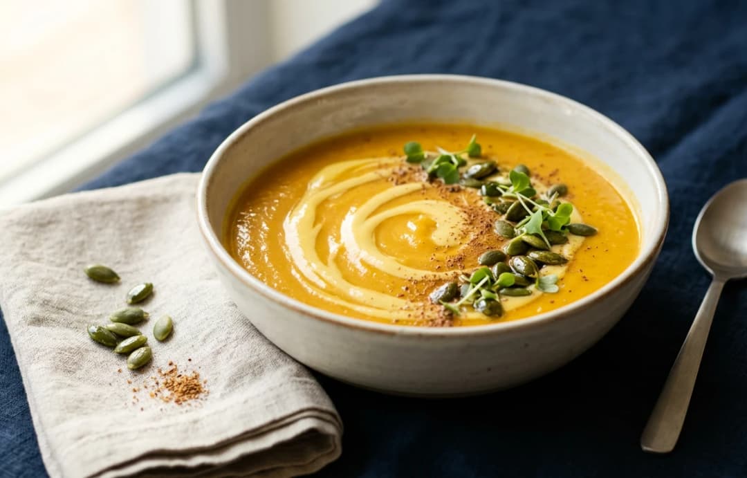 Quick & Creamy Pumpkin Soup