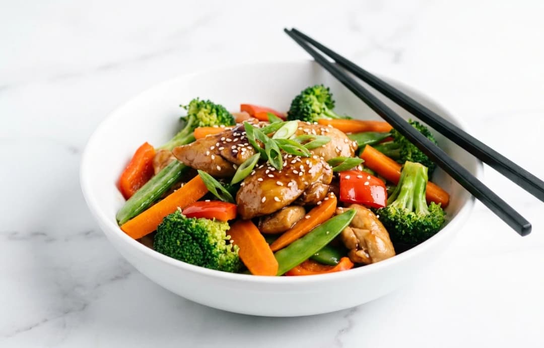Quick Chicken and Vegetable Stir-fry