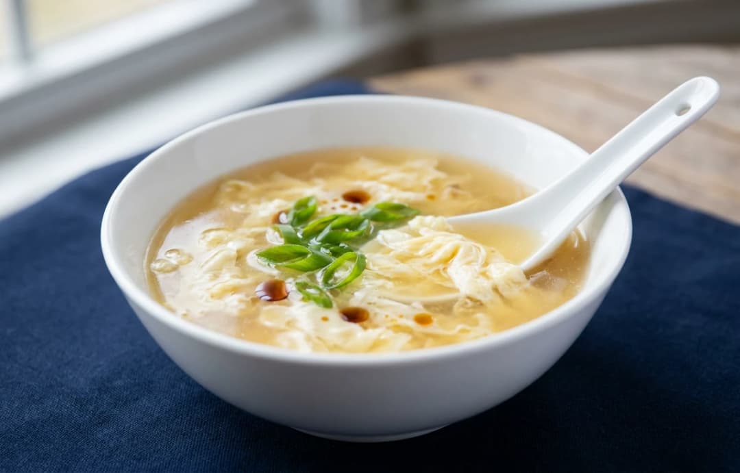 Quick Egg Drop Soup
