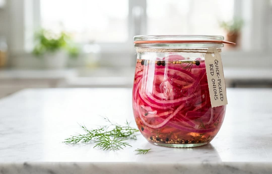 Quick-Pickled Red Onions