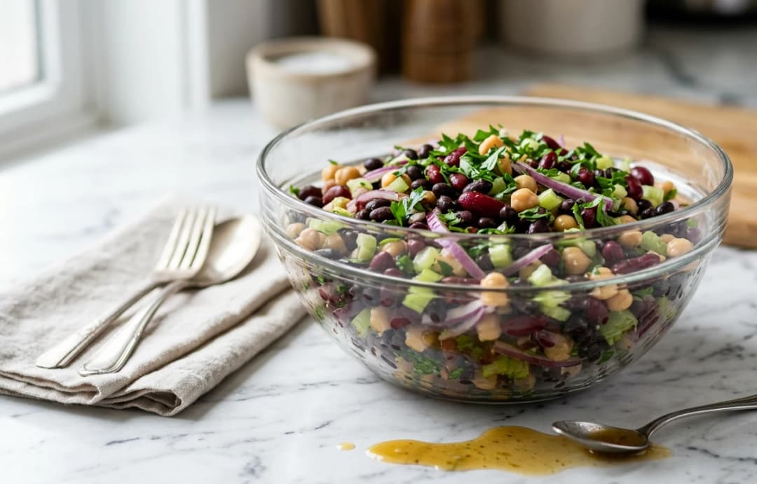 Quick Three-Bean Salad