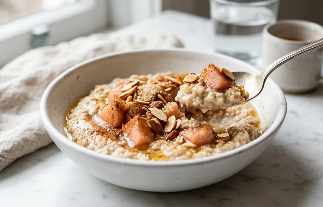 Quince & Cinnamon Breakfast Oats