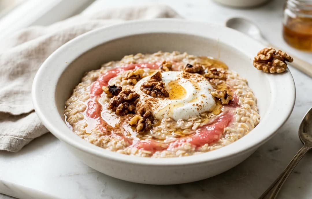 Quince & Walnut Oatmeal Bowl