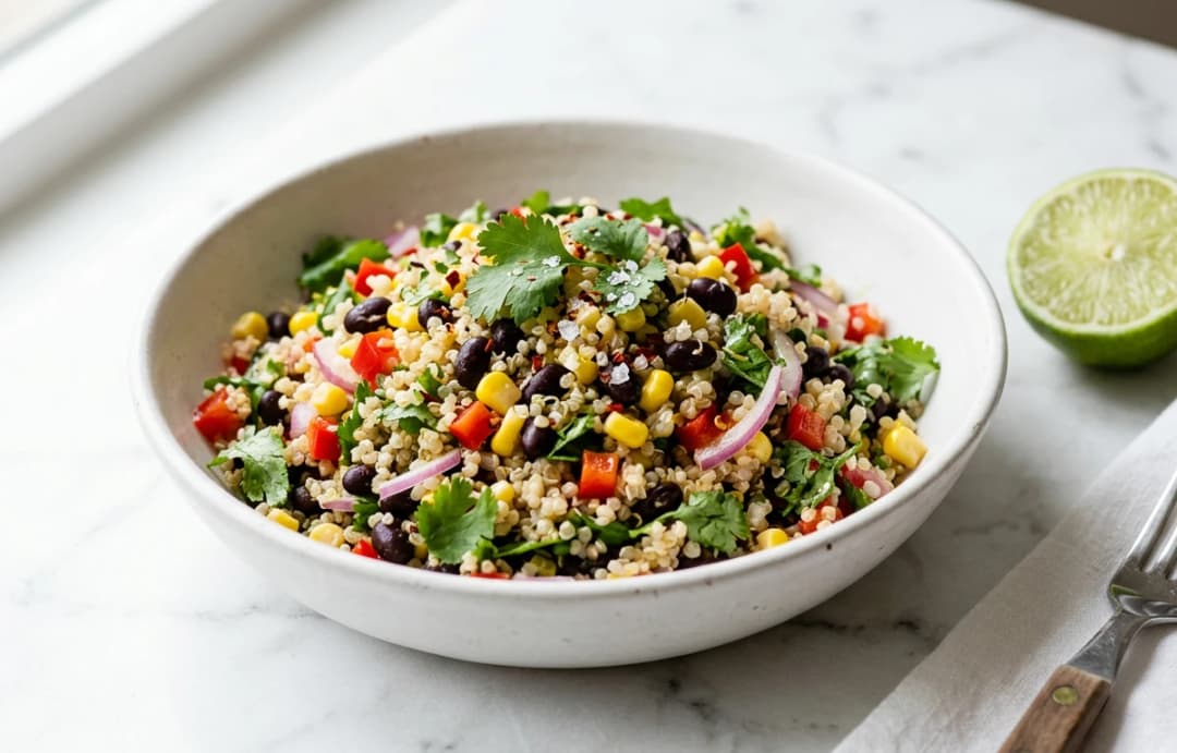 Quinoa & Black Bean Salad