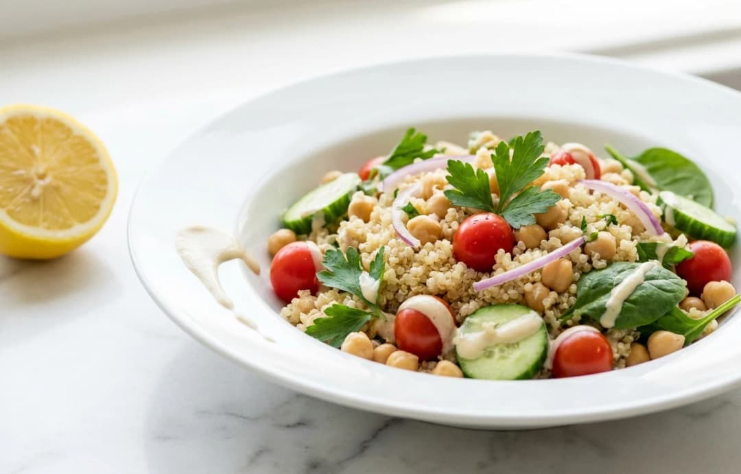 Quinoa and Chickpea Salad